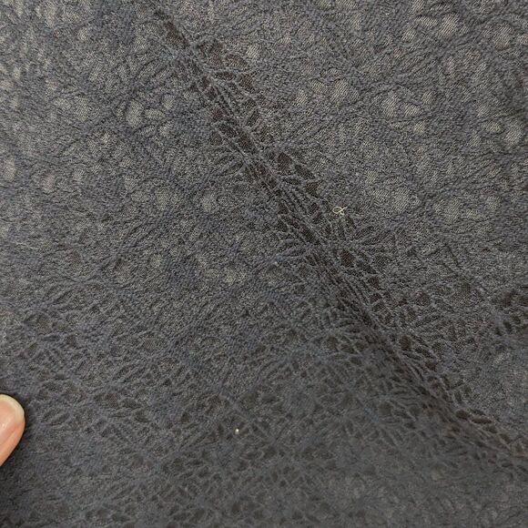 NYDJ | Textured Lace Overlay Ankle Jeans Sz 10 - Picture 5 of 8